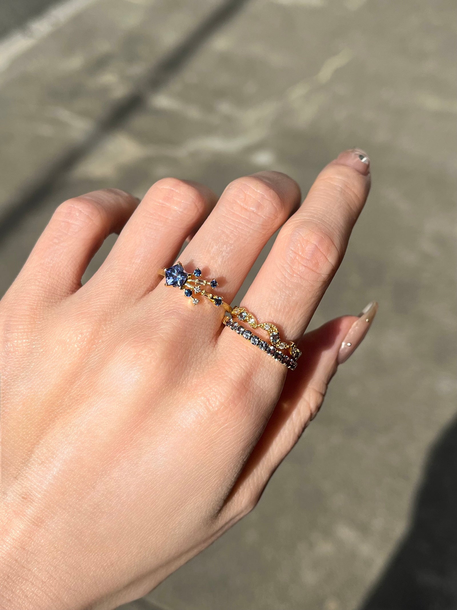 自分に贈る特別なご褒美リングコーデ