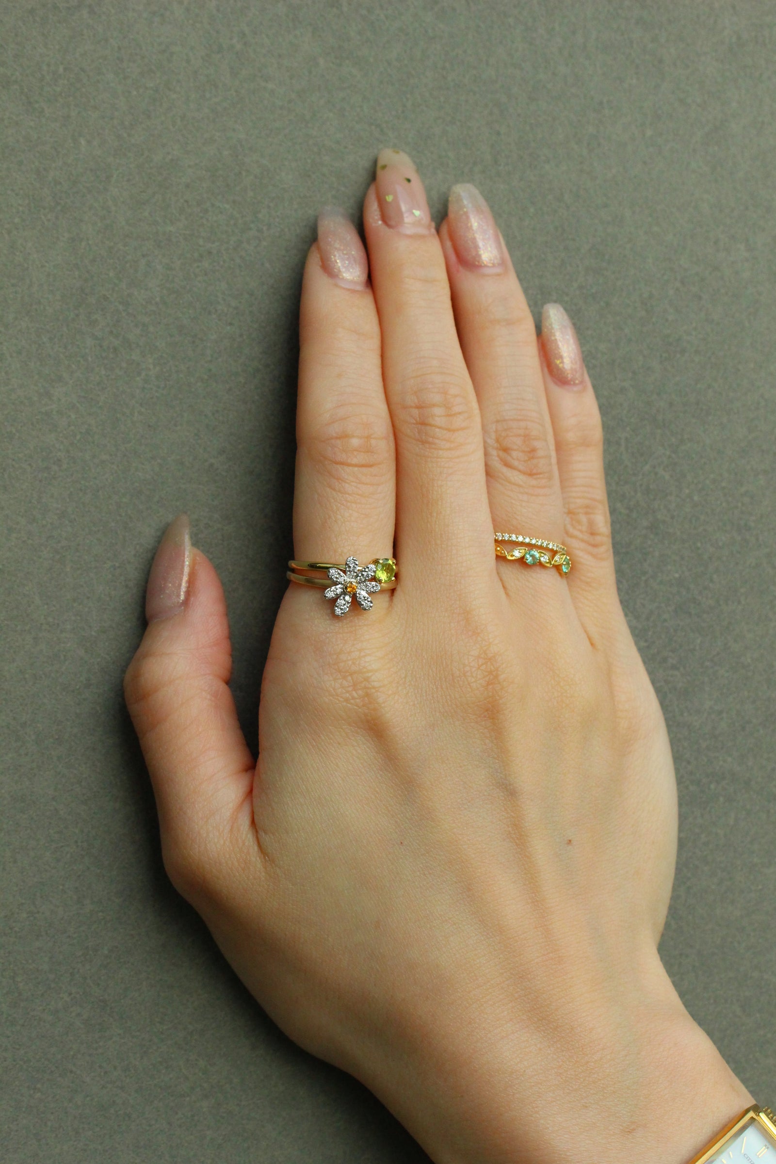 【お花モチーフコーデ】横浜店 Ayane