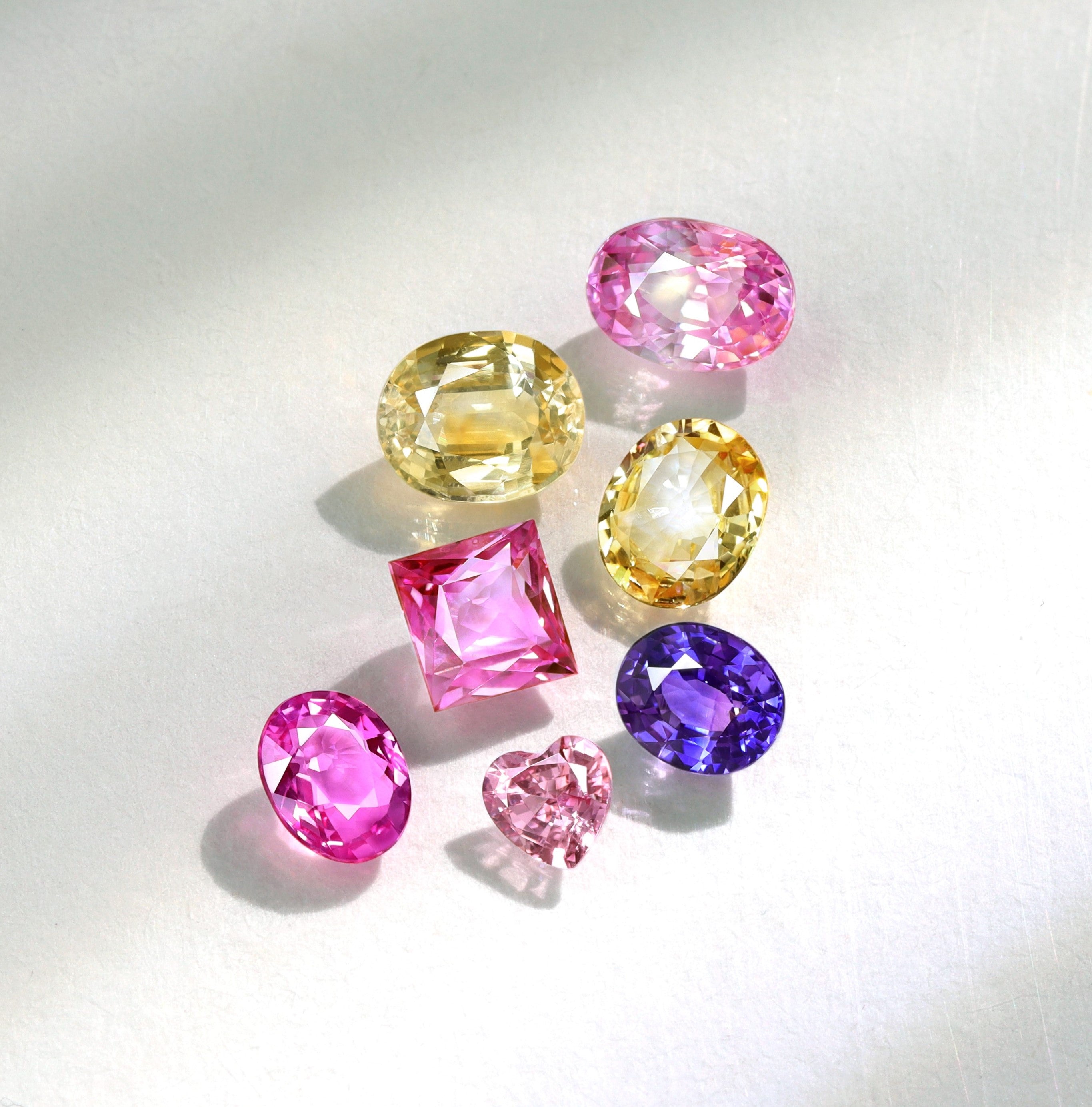 紫、ハート、バイカラー・・特別なサファイアに出会う