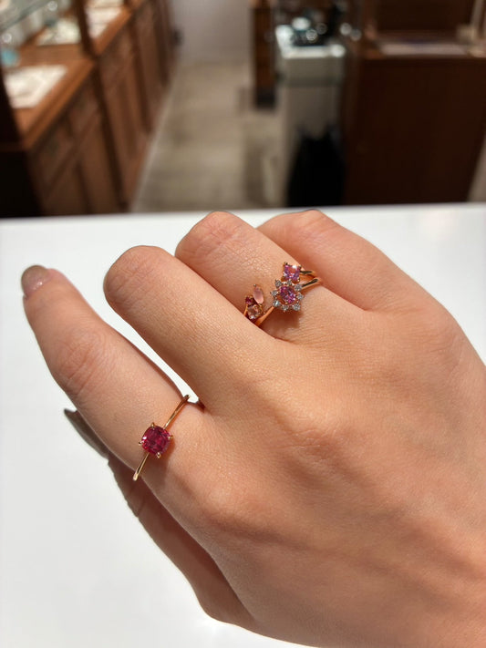 【パパラチアサファイア堪能コーデ】福岡店 KON