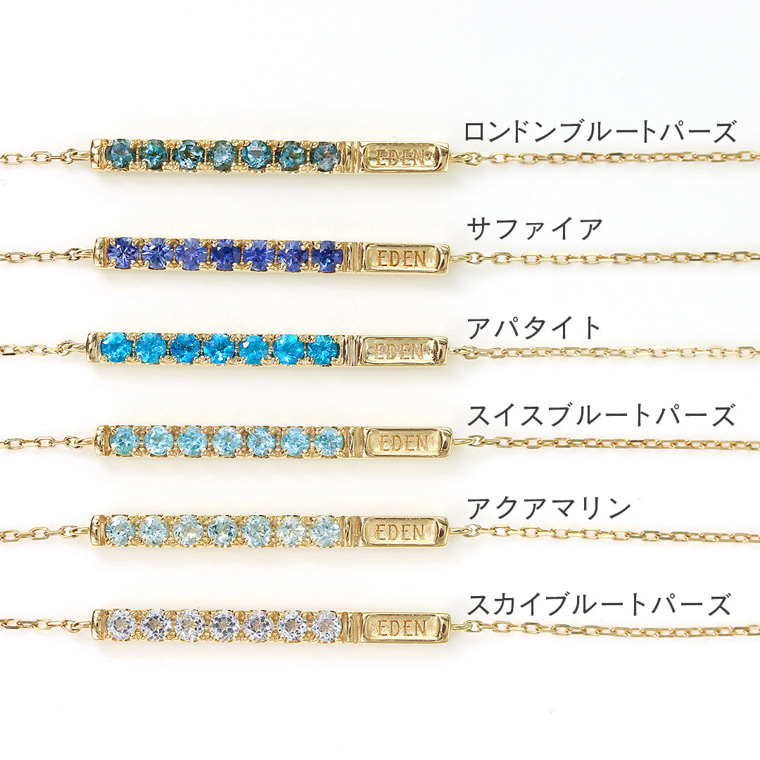 【即日発送】 18カラーストーン K10ブレスレット・color_palette