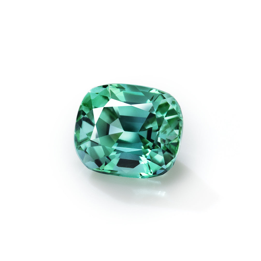 ラグーンカラートルマリン (ナミビア産)0.914ct ・カスタムメイドジュエリー