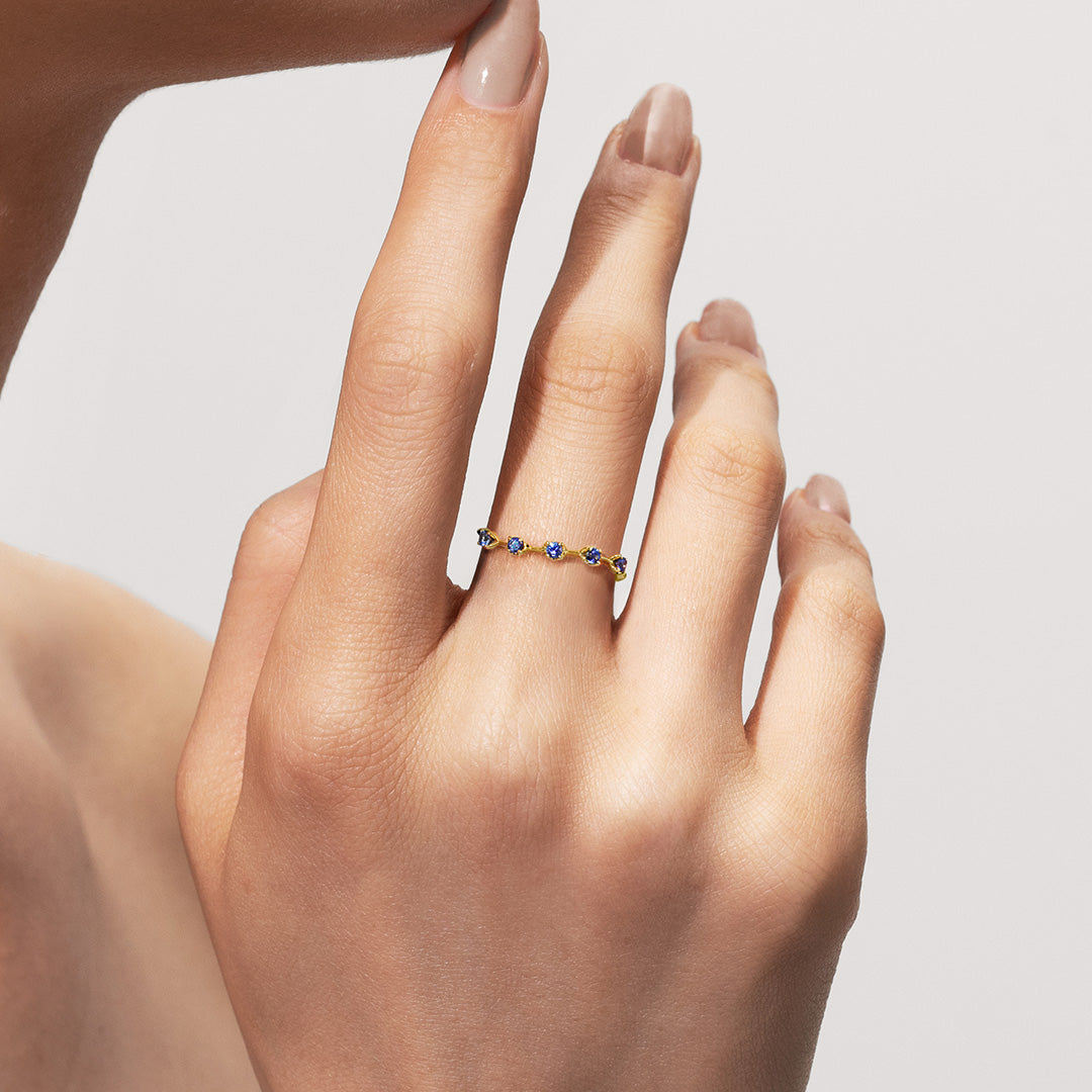 ベニトアイト K18/PTリング・デリヴレール