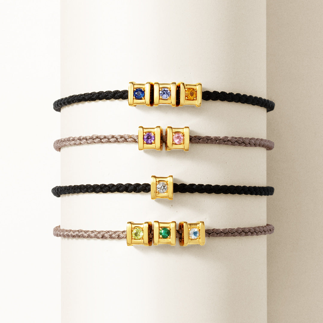 【即日発送】バースストーン SV925ブレスレットチャーム・ジェムキューブ(チャーム単品)