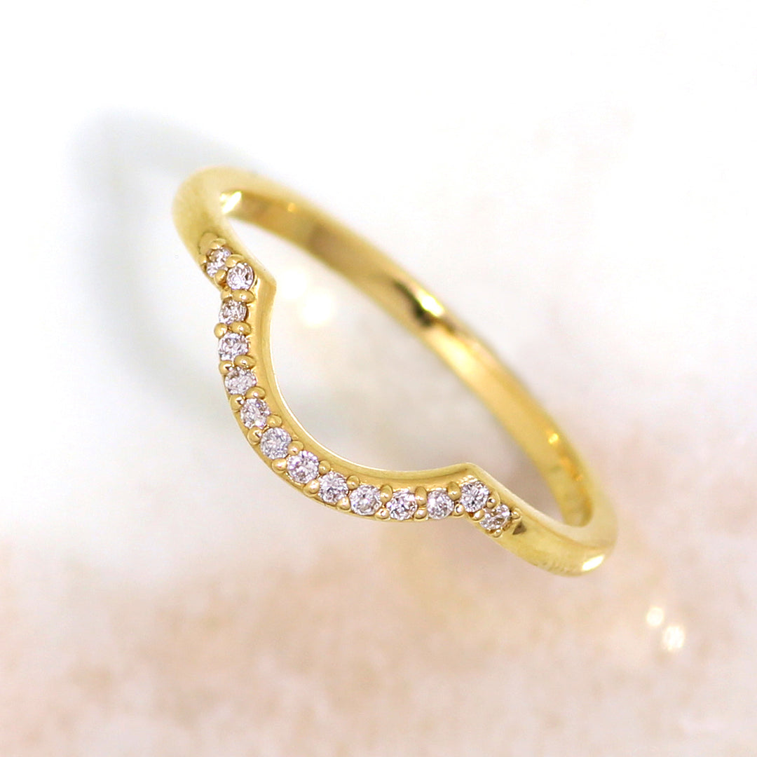 【在庫限り・即日発送】ダイヤモンド(Iクラス)×10Kリング・ベルソー