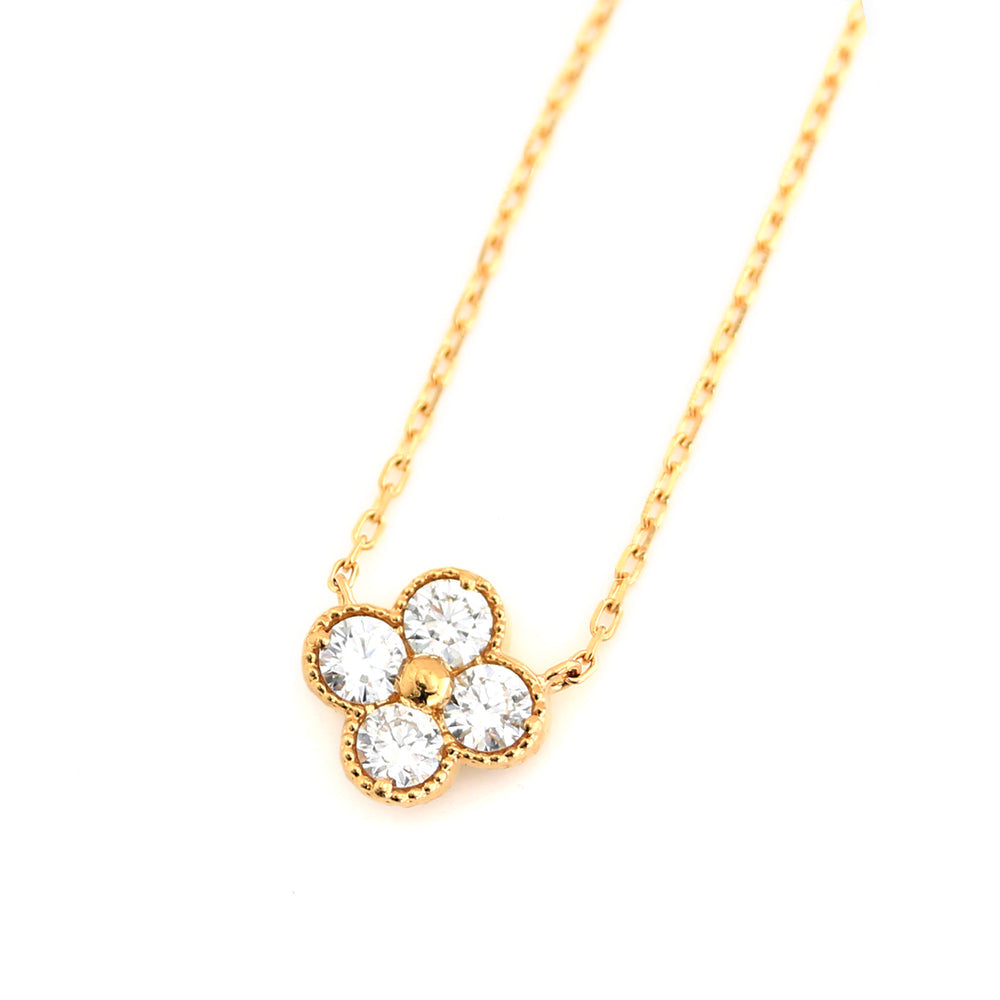 【在庫限り・即日発送】ダイヤモンド×K10ゴールドネックレス・アナイス