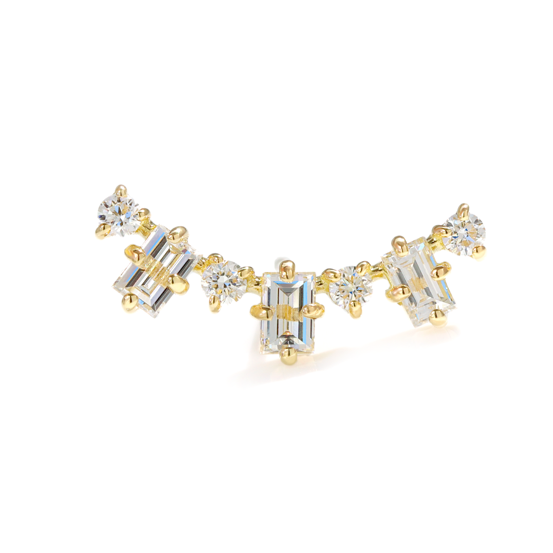K18ピンクゴールド　ピアス　片耳　カエル　ダイヤ0.18ct 1.53 g K18ピンクゴールドピアス片耳カエルダイヤ0.18ct 1.53 g