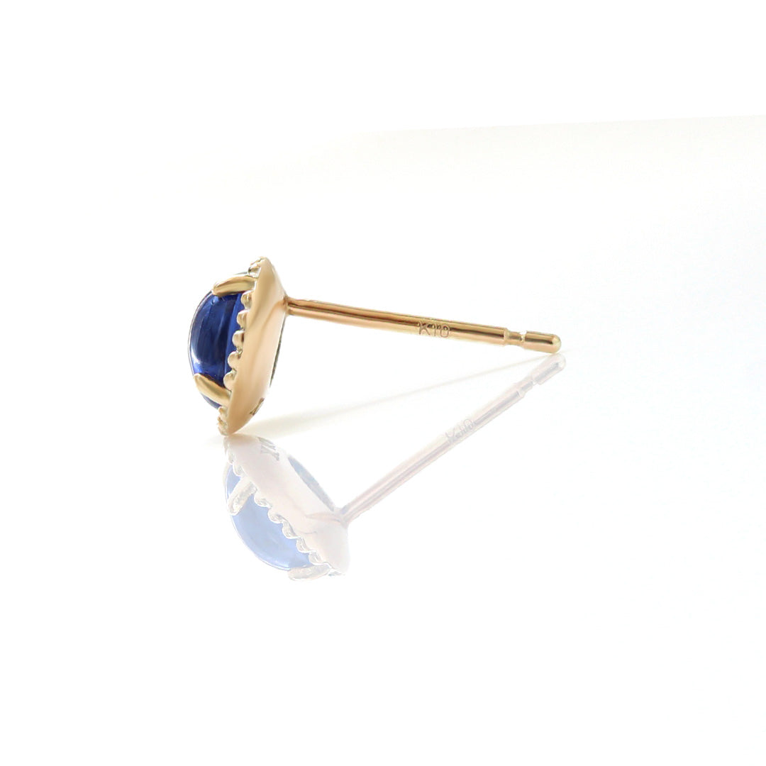 【在庫限り・即日発送】カイヤナイト K10ピアス・エキューム