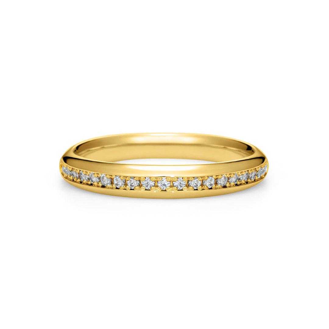 ダイヤモンド K18/PTリング・レテルニテ