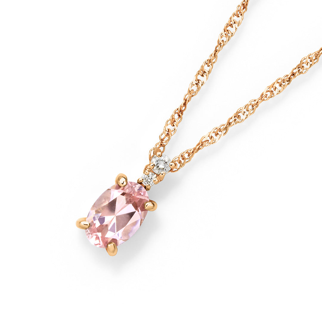 【大丸福岡天神店・数量限定】マラヤガーネット×K18/PTネックレス・カルムナーレ