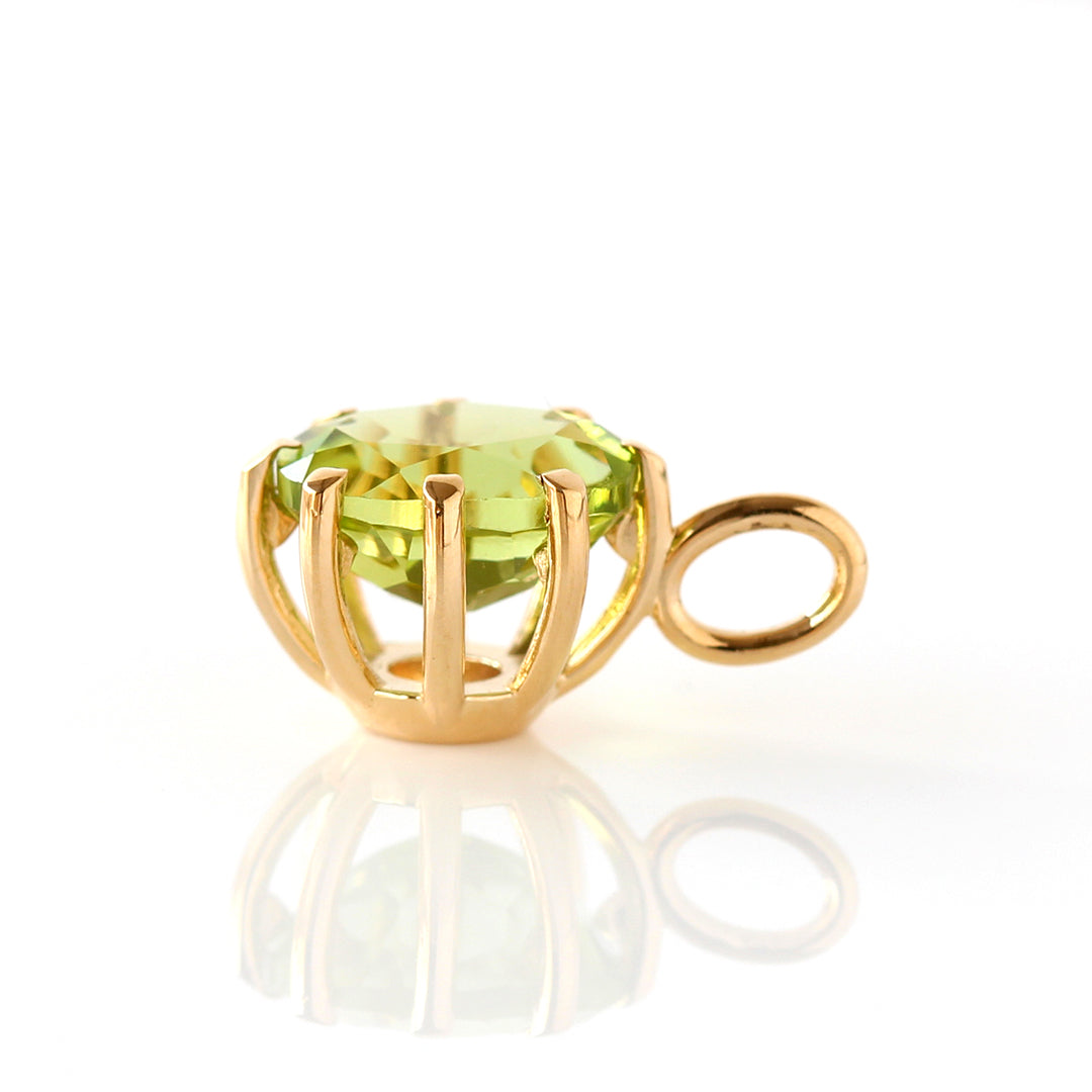 ペリドット K10/K18ペンダントトップ・セパージュ