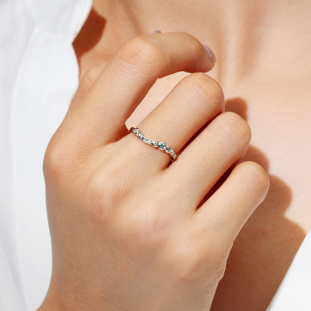 【Tales of Her】マルチカラージュエル PTリング・セラヴェル