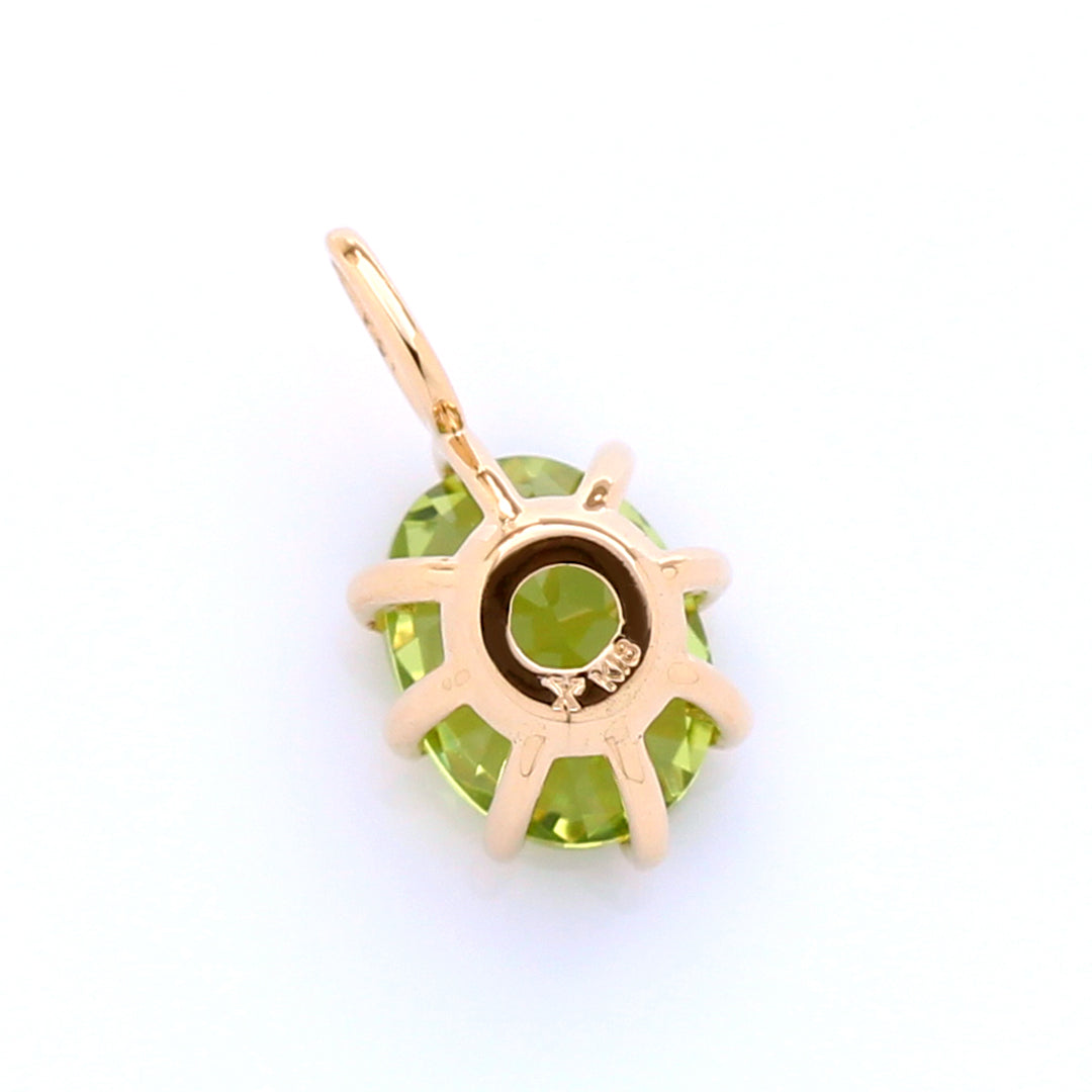 ペリドット K10/K18ペンダントトップ・セパージュ
