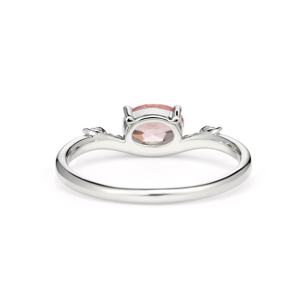 【大丸福岡天神店・数量限定】マラヤガーネット×K18/PTリング・カルムナーレ