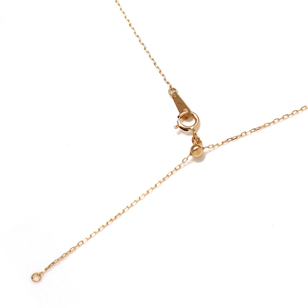 【在庫限り・即日発送】ダイヤモンド K18/PTネックレス・シフォン