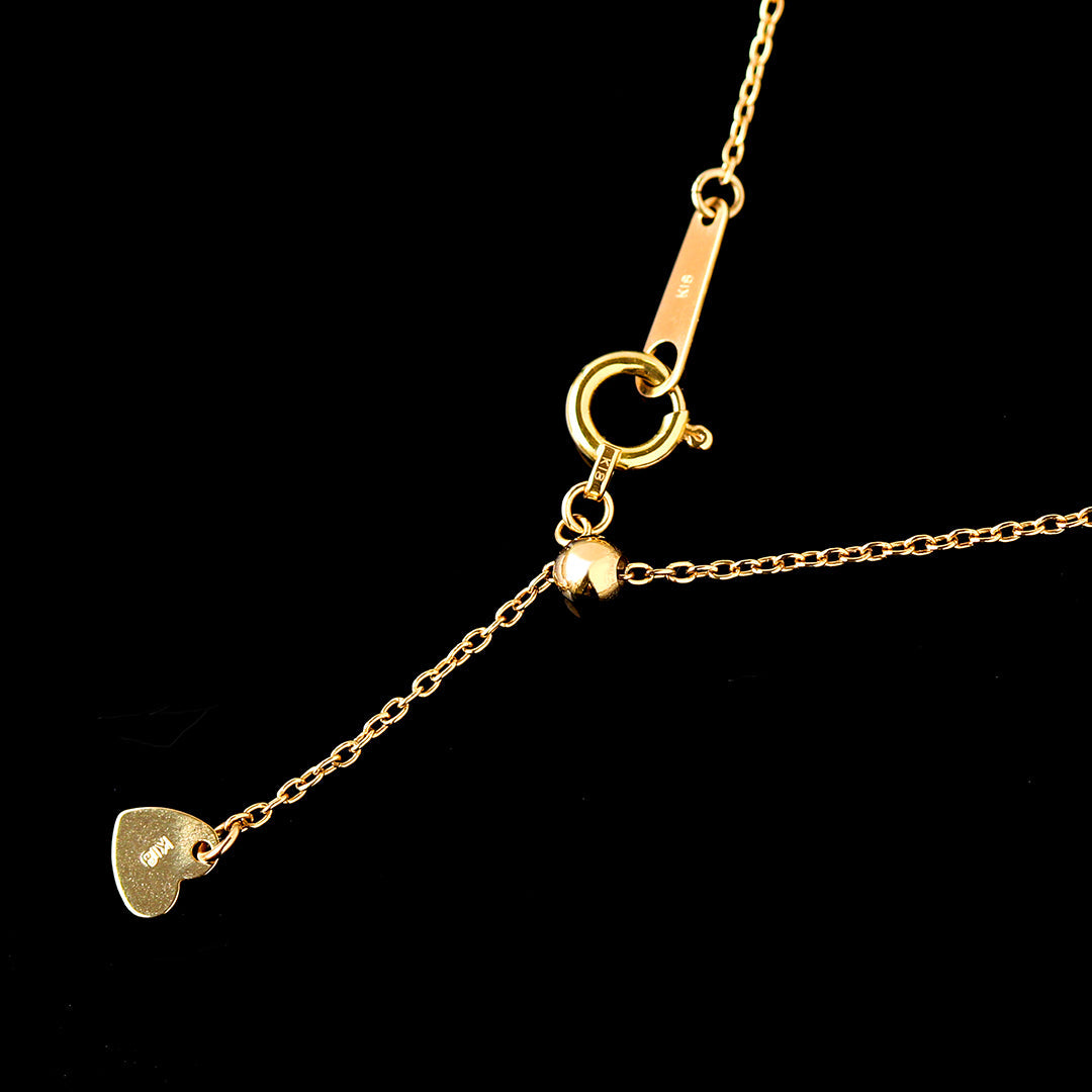 【即日発送】K18ネックレス・ネネ(45cm)