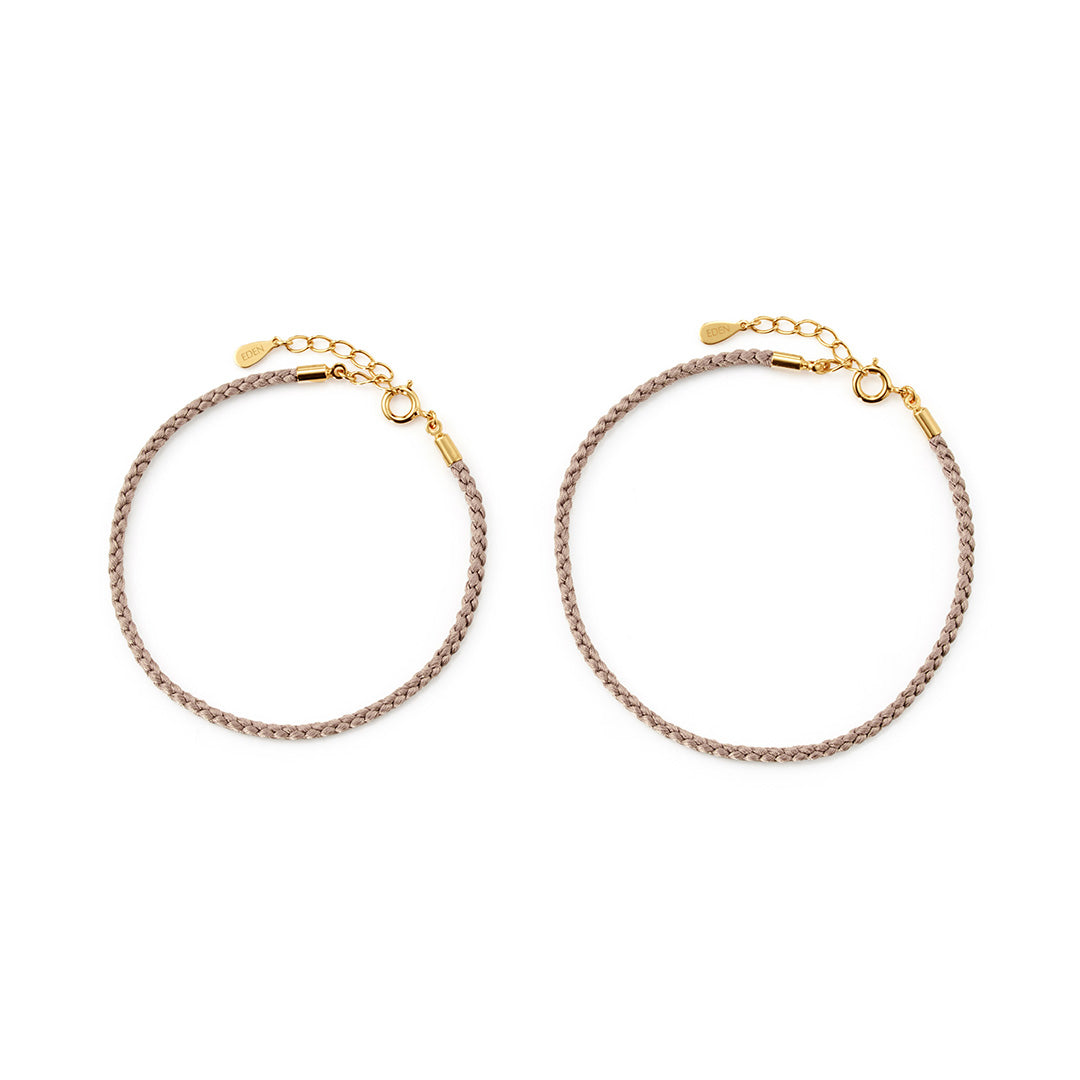 【即日発送】バースストーン SV925コードブレスレット・ジェムキューブ(セット)