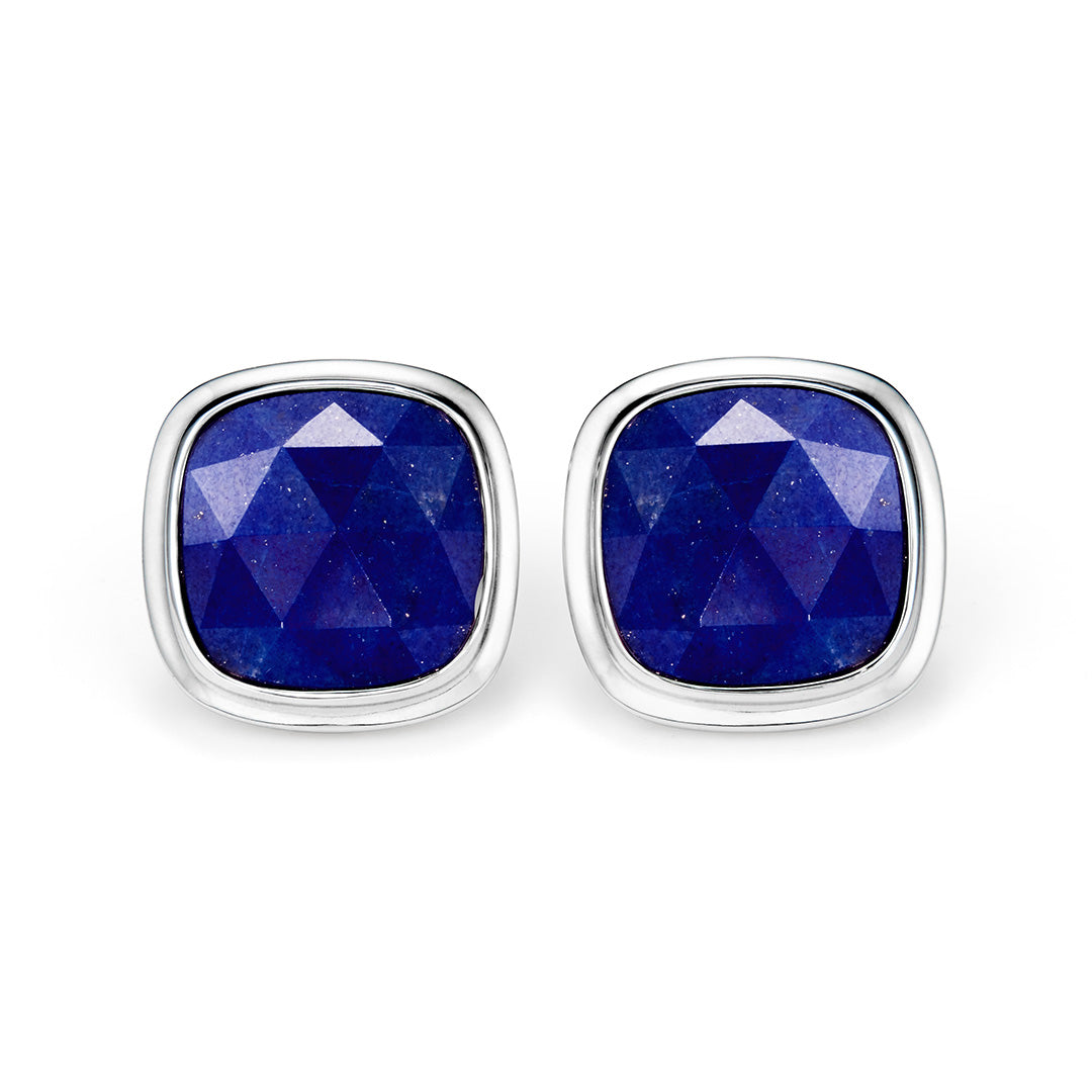 【即日発送】3カラーストーン SV925 ピアス(両耳)・ジオメア