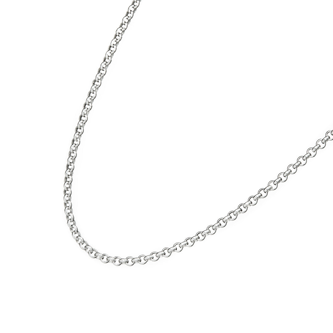 【即日発送】SV925 チェーンネックレス50㎝・ロロ