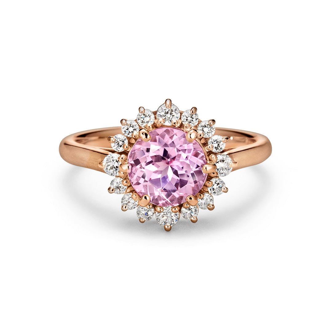 【GINZA SIX店限定】7カラーストーン×ダイヤ K18/PTリング・フロレゾン