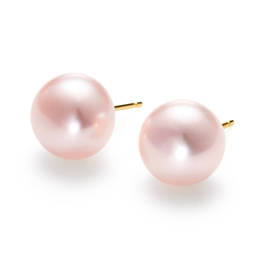 【店舗限定】淡水真珠 K18 ピアス(両耳)・コロン