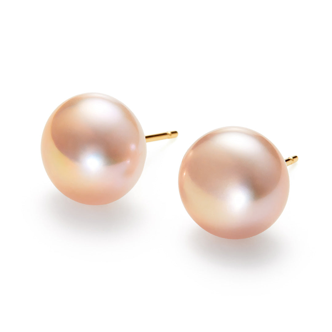 【店舗限定】淡水真珠 K18 ピアス(両耳)・コロン
