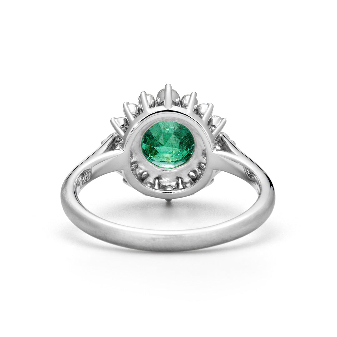 【GINZA SIX店限定】7カラーストーン×ダイヤ K18/PTリング・フロレゾン