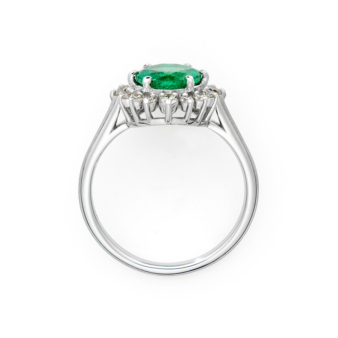 【GINZA SIX店限定】7カラーストーン×ダイヤ K18/PTリング・フロレゾン