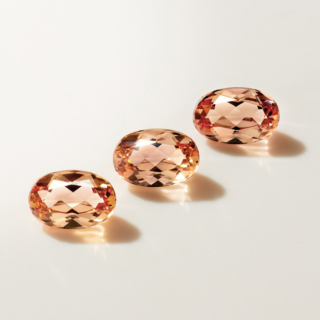 【即日発送】インペリアルトパーズ(ブラジル産)×ダイヤモンド K10/K18/PTペンダントトップ・フラヴィ