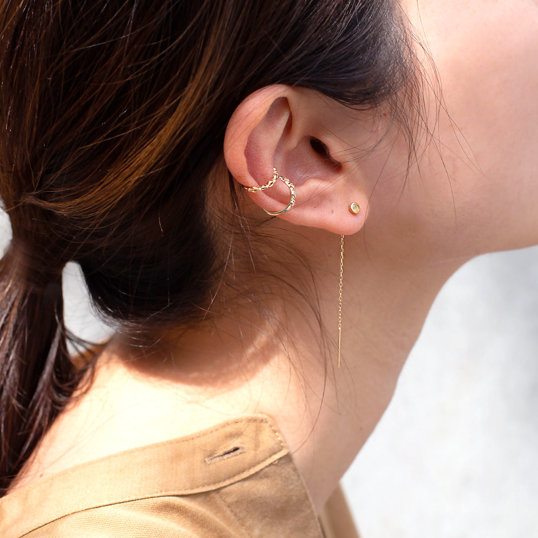 【在庫限り・即日発送】オパール(エチオピア産)K10ピアス・ミロワ