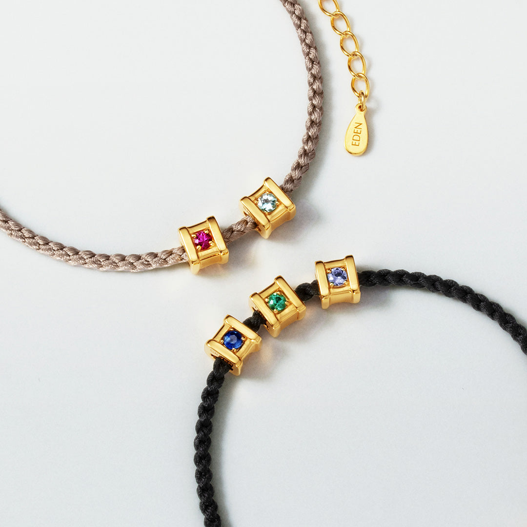 【即日発送】バースストーン SV925ブレスレットチャーム・ジェムキューブ(チャーム単品)