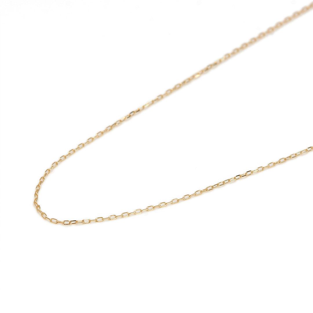 【在庫限り・即日発送】K10チェーンネックレス・ファジロ【40cm】