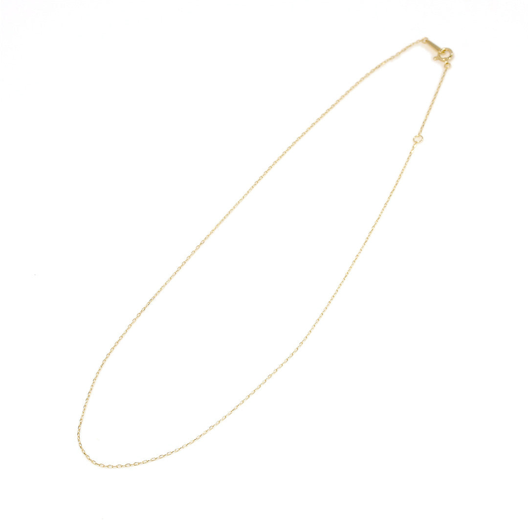 【在庫限り・即日発送】K10チェーンネックレス・ファジロ【40cm】