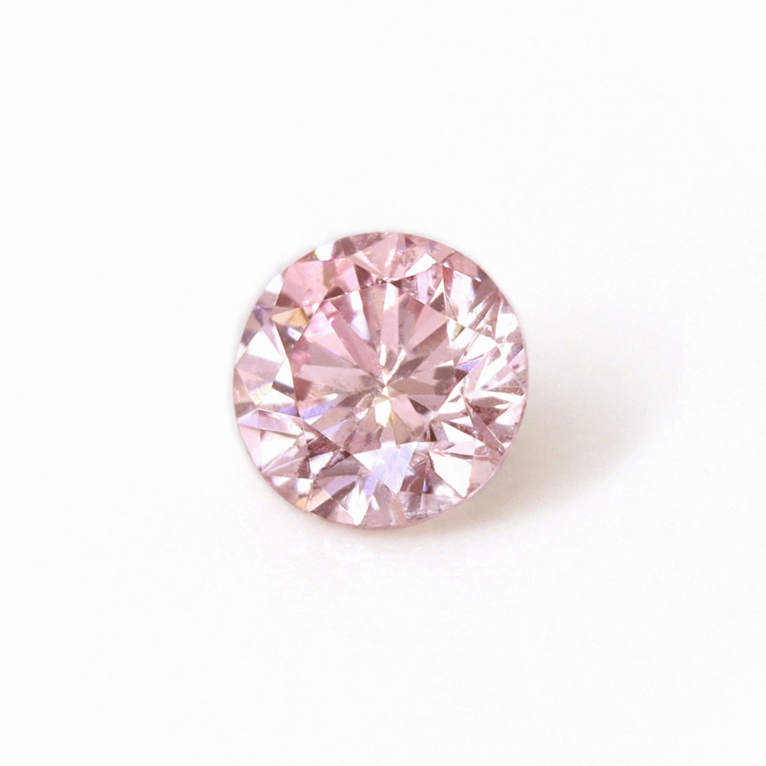 ピンクダイヤモンド(0.062ct/FANCY PINK/I1)・エンゲージリング