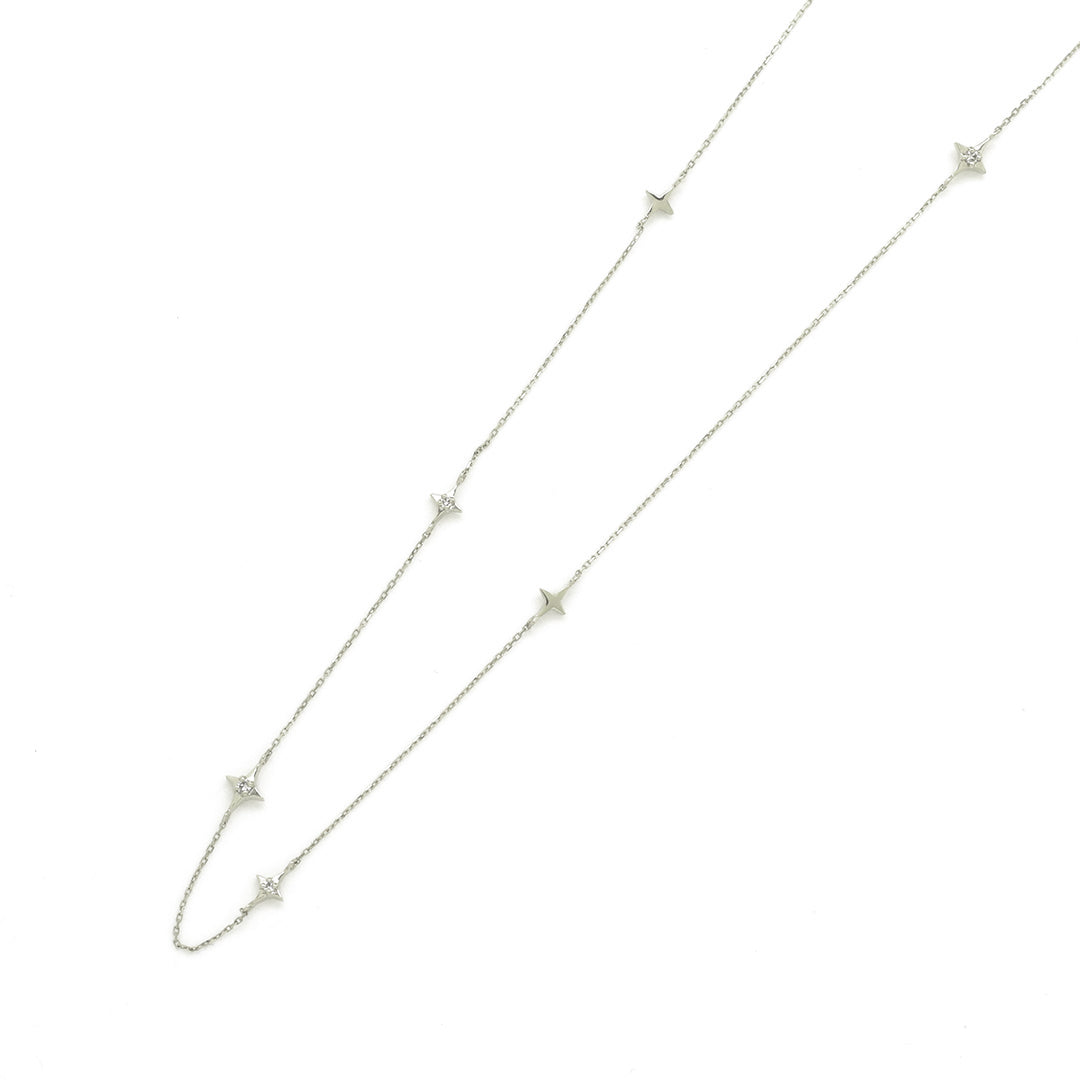 ダイヤモンド K10ネックレス・シュリア