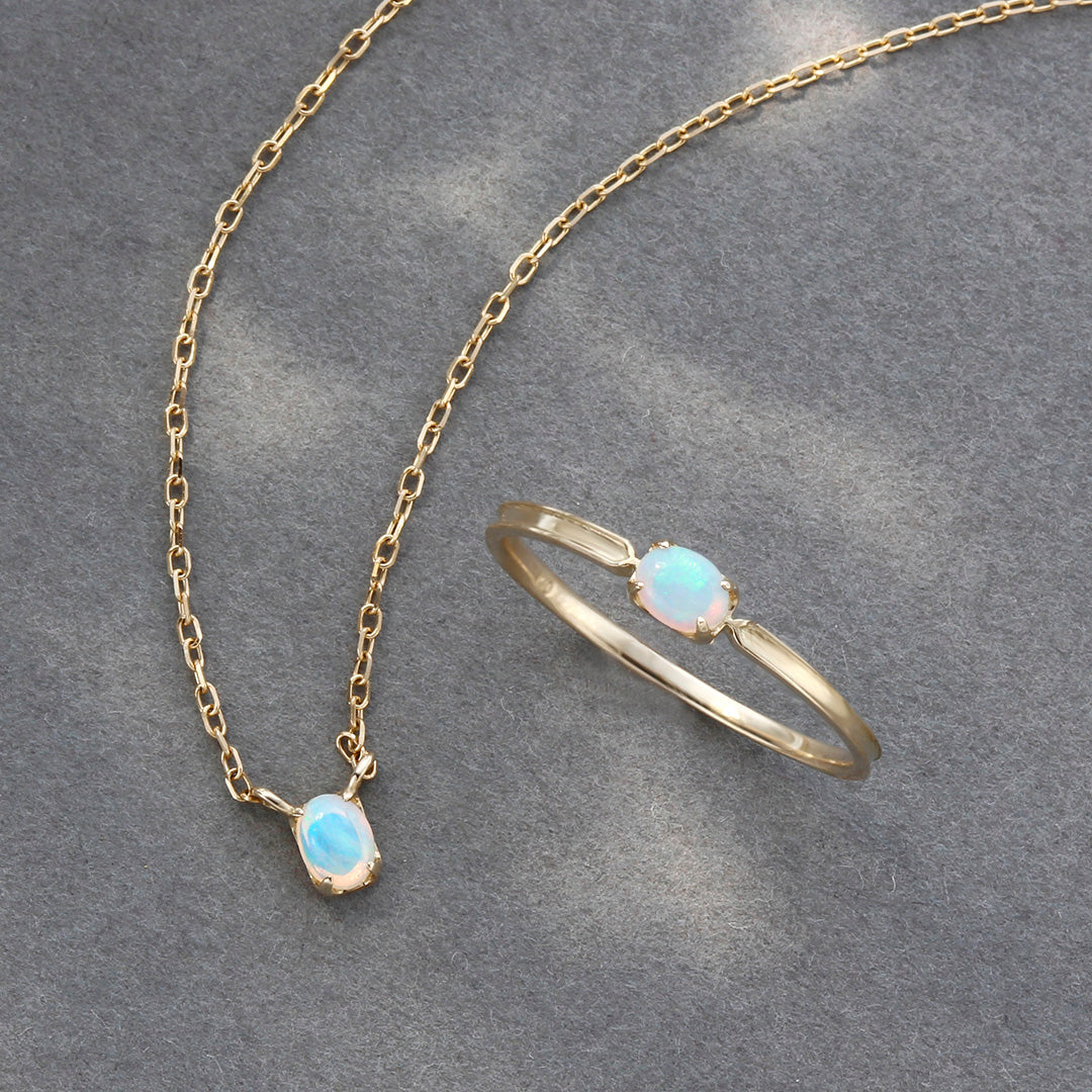 【在庫限り・即日発送】オパール K10ネックレス・シュピネ