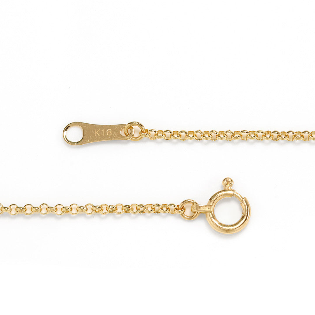 【在庫限り・即日発送】K18ネックレス・ラフィニー