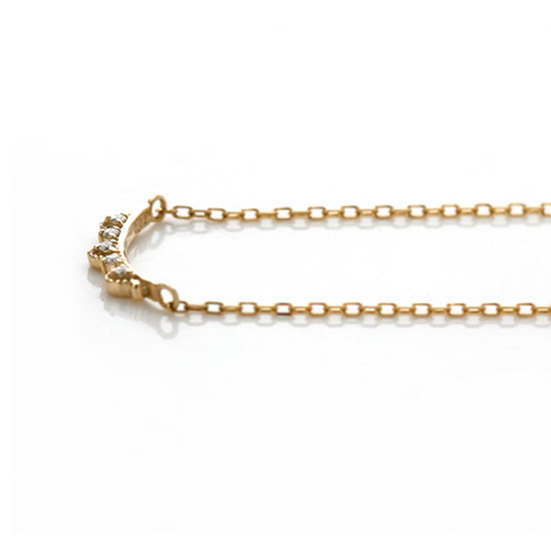 【在庫限り・即日発送】ダイヤモンド K10ネックレス・クロヌ