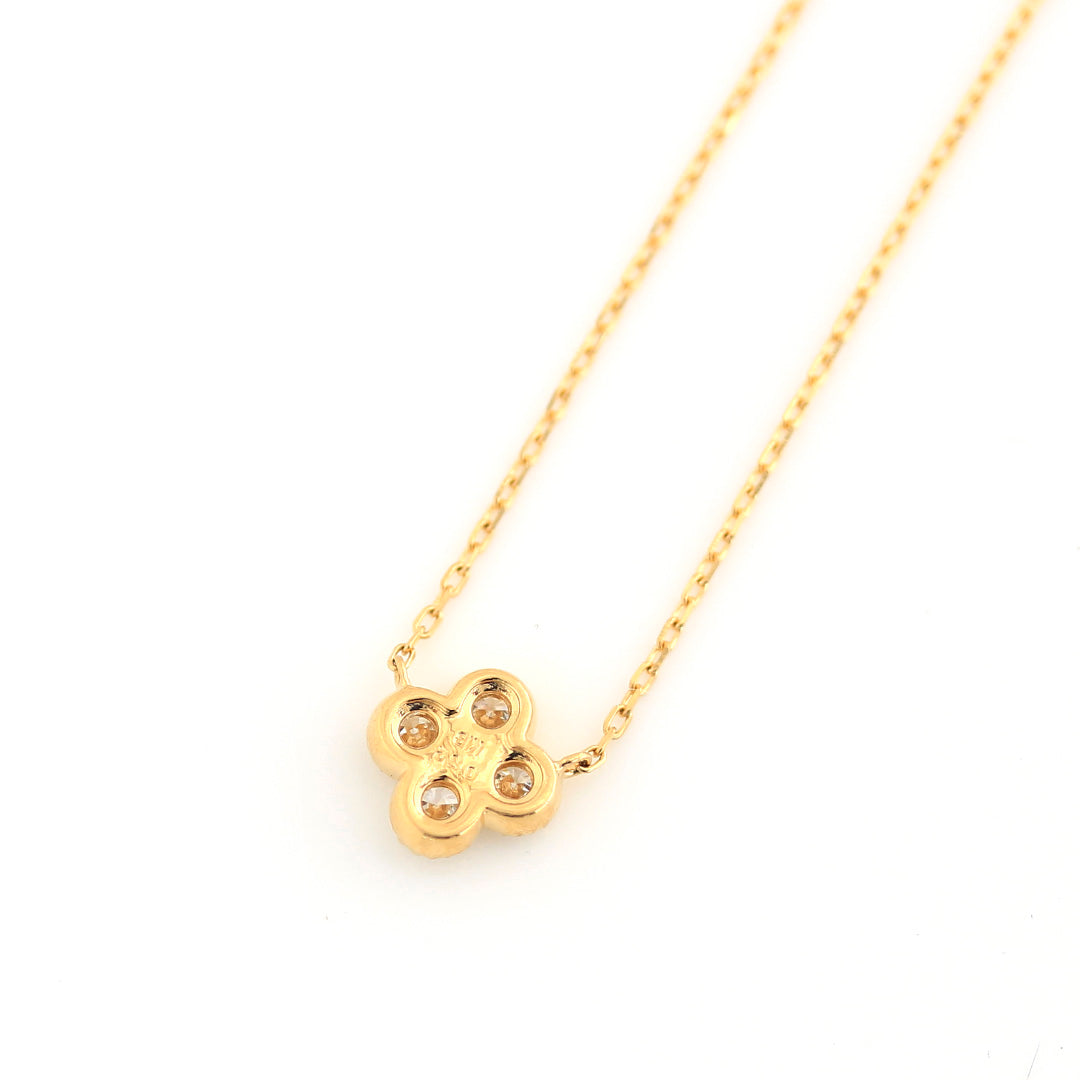 【即日発送】シャンパンガーネット(タンザニア産) K10ネックレス・アナイス