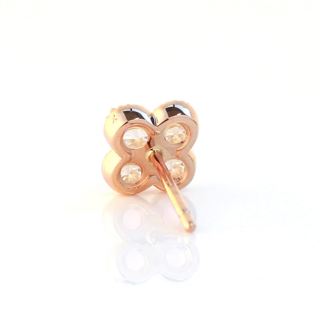ダイヤモンド(SIクラス相当) K10/K18/PTピアス(片耳)・アナイス