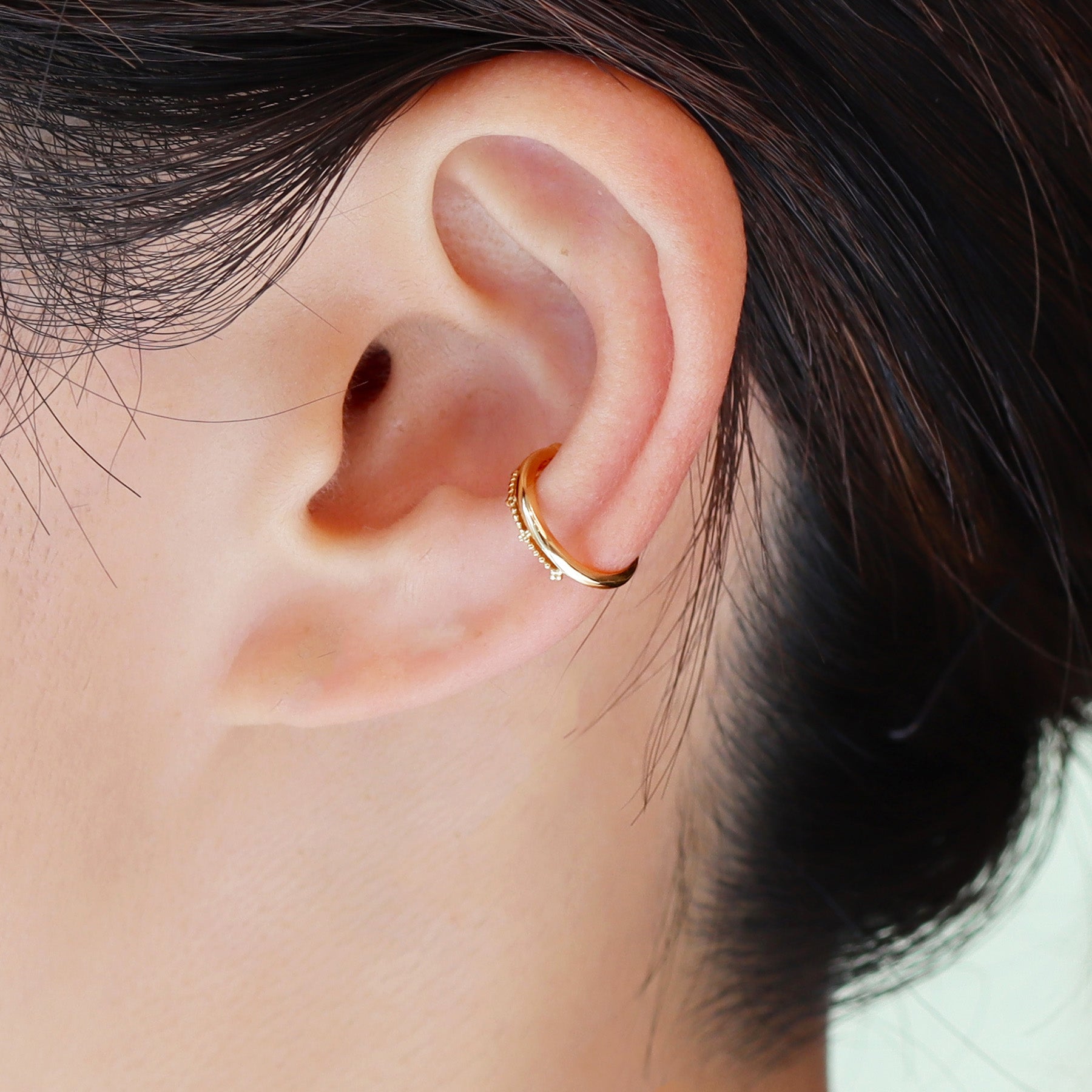 【在庫限り・即日発送】K10イヤーカフ(片耳)・デルニー