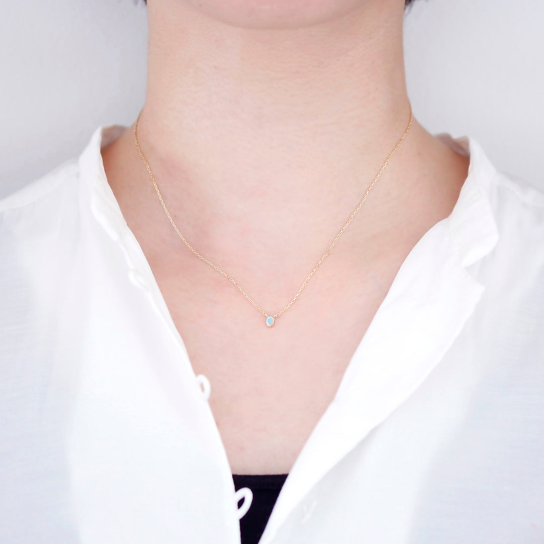 【在庫限り・即日発送】オパール K10ネックレス・シュピネ