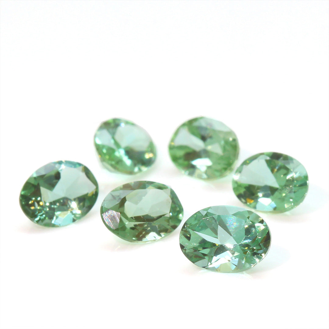 【在庫限り・即日発送】グリーントルマリン K18リング・セパージュ