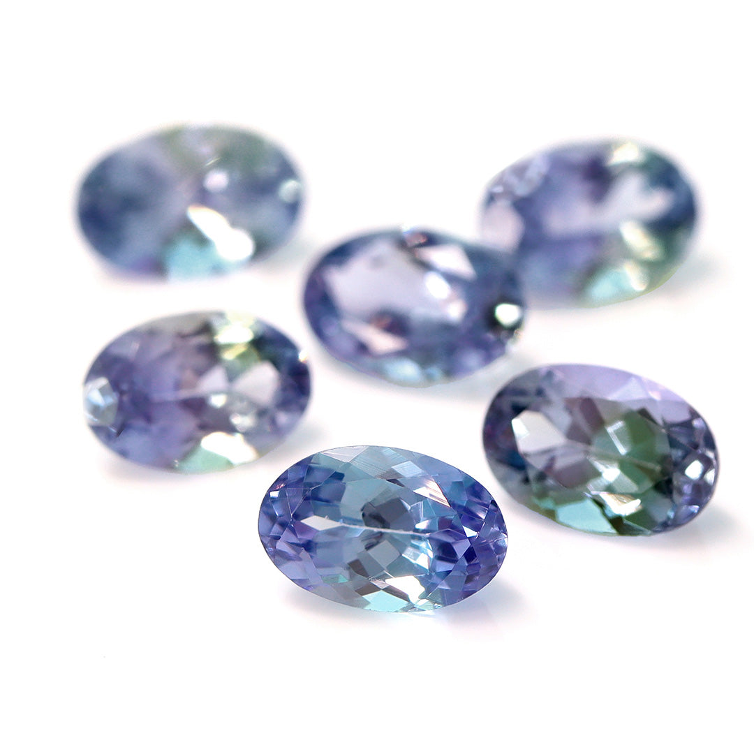 【在庫限り・即日発送】タンザナイト×ダイヤモンド K18ペンダントトップ・フラヴィ