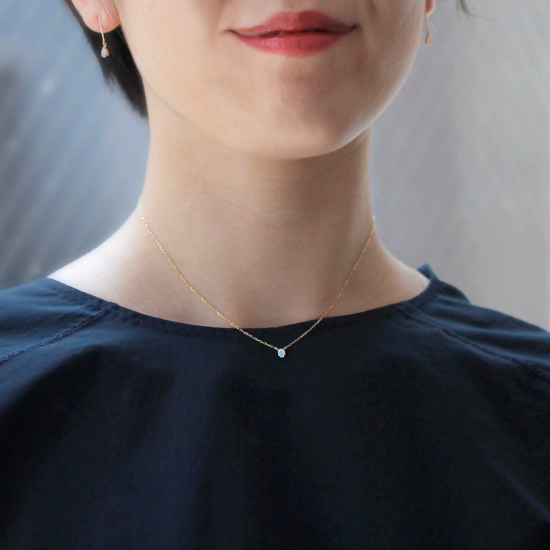 【在庫限り・即日発送】オパール K10ネックレス・シュピネ