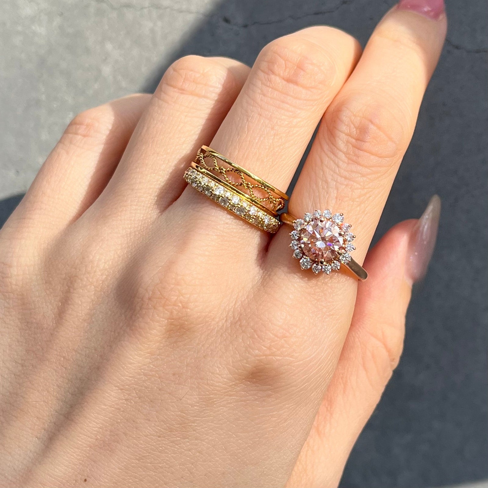 1年間頑張った自分へご褒美ジュエリーコーデ