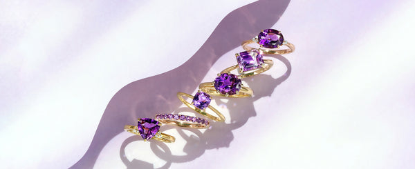 【2月誕生石】神秘的で上品な雰囲気に酔いしれる、紫の宝石