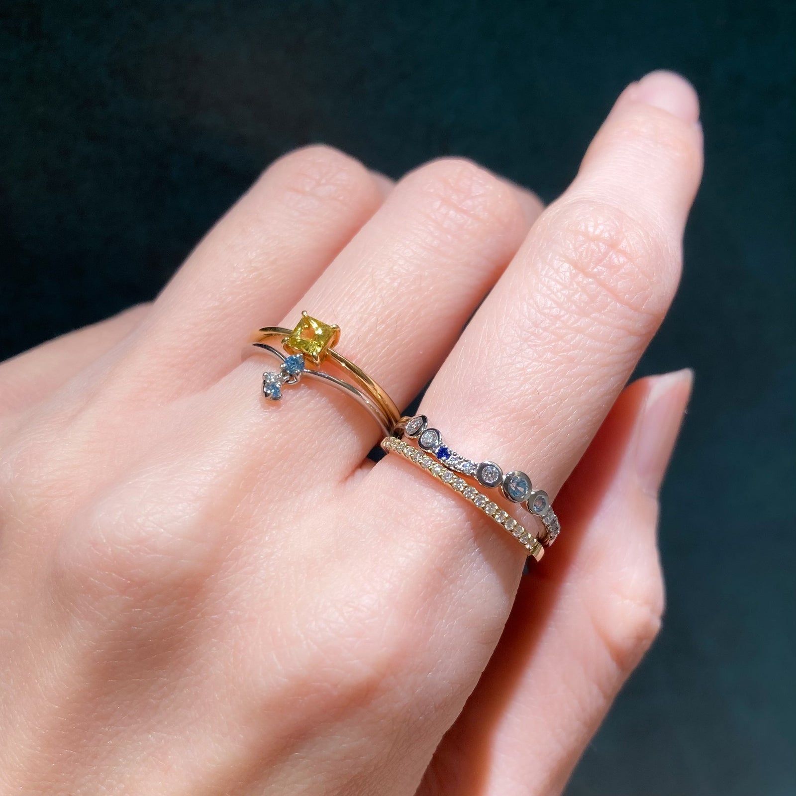 陽射しと波のきらめきコーデ