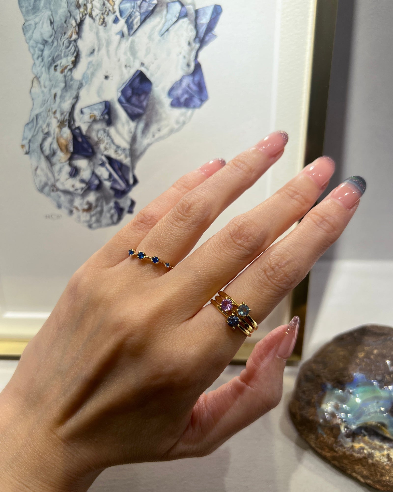 同系多色で楽しむコーデ