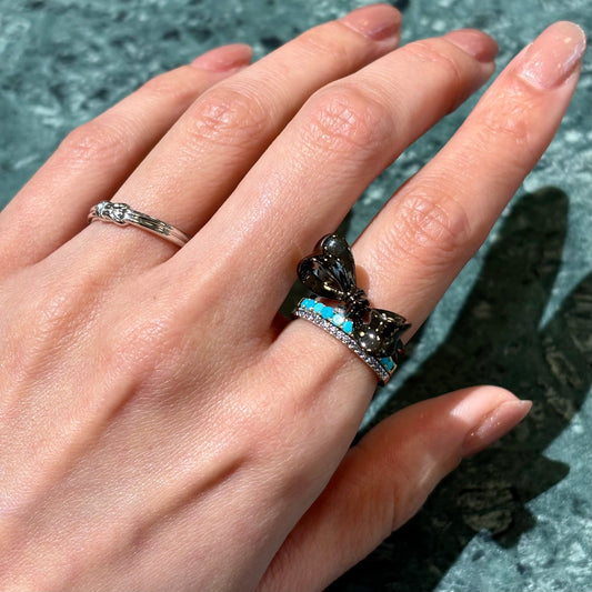 ブラックリュバンコーディネート